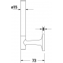 Держатель для запасных рулонов Duravit Starck T 0099394600 черный