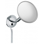 Косметическое зеркало с подстветкой Keuco Elegance New 17676 019001 со штекером, хром