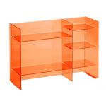 Стеллаж для ванной комнаты Kartell by Laufen 3.8933.1.082.000.1 пластик, оранжевый