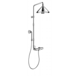 Душевой набор Showerpipe AXOR Front 26020000 Хром