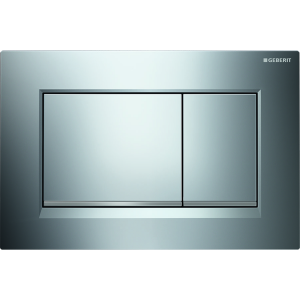 Смывная клавиша Geberit Sigma30 115.883.KH.1 хром глянцевый/хром матовый