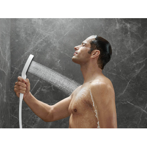 Ручной душ Hansgrohe Rainfinity 130 3jet 26865700 EcoSmart белый матовый