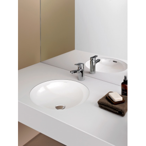 Раковина встраиваемая снизу Laufen Pro 818961 42 см, шлифованный край