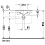 Раковина встраиваемая сверху Duravit Darling New 0499530000 53х43см