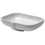 Раковина встраиваемая снизу Duravit Happy D.2 0457480000 48х34см