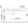 Раковина встраиваемая сверху Duravit Luv 0379800000 60х40см