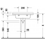 Раковина встраиваемая сверху Duravit Strack 3 0304700000 70х49 см