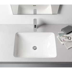 Раковина встраиваемая снизу Laufen Pro S 55 см, шлифованный край