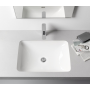 Раковина встраиваемая снизу Laufen Pro S 55 см, шлифованный край