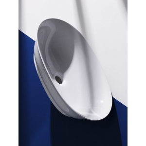 Раковина чаша Laufen New Classic 8.1285.2.000.112.1 SaphirKeramik, белая, без перелива