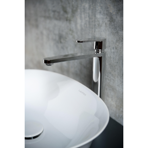 Раковина чаша Laufen New Classic 8.1285.2.000.112.1 SaphirKeramik, белая, без перелива