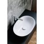 Раковина чаша Laufen New Classic 8.1285.2.757.112.1 SaphirKeramik, белая матовая, без перелива