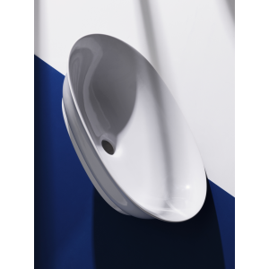 Раковина чаша Laufen New Classic 8.1285.2.400.112.1 SaphirKeramik, белая, без перелива, с LCC