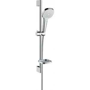 Душевой гарнитур Hansgrohe Croma Select E Vario Unica 26586400 с мыльницей белый/хром