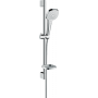 Душевой гарнитур Hansgrohe Croma Select E Vario Unica 26586400 с мыльницей белый/хром