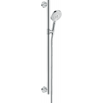 Душевой гарнитур со штангой 90 см Hansgrohe Raindance Select S/Unica Comfort 26322400 Хром/Белый
