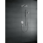 Душевой гарнитур со штангой 90 см Hansgrohe Raindance Select S/Unica Comfort 26322400 Хром/Белый