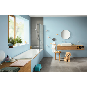Душевой набор Hansgrohe Croma Select Е Multi 26590400 белый/хром