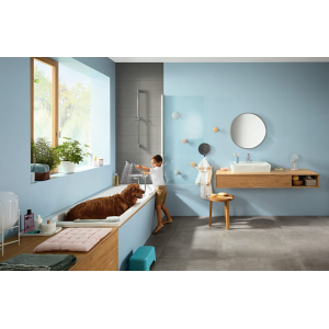 Душевой набор Hansgrohe Croma Select Е Multi 26590400 белый/хром