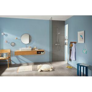 Душевой набор Hansgrohe Croma Select E Vario Unica 26592400 белый/хром