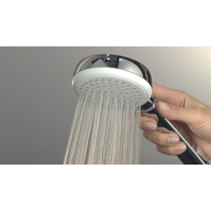 Душевой гарнитур Hansgrohe Crometta 100 Vario Porter 26665400 Белый/Хром