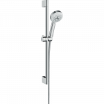 Душевой гарнитур со штангой 65 см Crometta 100 Multi 26650400 Белый/Хром