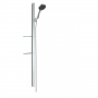 Душевой набор Hansgrohe Rainfinity 27673000 с двумя полками хром