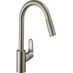 Смеситель для кухни с выдвижным душем Hansgrohe Focus 31815800 Хром