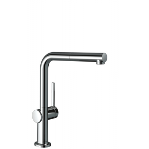 Кухонный смеситель однорычажный с вытяжным изливом Hansgrohe Talis M54 72809000 хром
