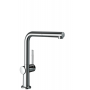 Кухонный смеситель однорычажный с вытяжным изливом Hansgrohe Talis M54 72809000 хром