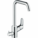 Смеситель для кухни с поворотным изливом Hansgrohe Focus E2 31823000 Хром