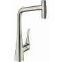 Смеситель для кухни с выдвижным изливом Hansgrohe M7117-H320 73816800 Хром