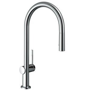 Кухонный смеситель однорычажный с вытяжным душем Hansgrohe Talis M54 72800000 хром