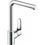 Смеситель для кухни к повортным изливом Hansgrohe Metropol 73881000 Хром