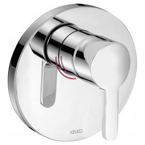 Встраиваемый однорычажный смеситель для душа Keuco ELEGANCE 51671 хром