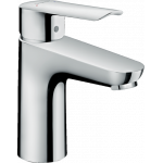 Смеситель для раковины Hansgrohe Logis Е100 71161000 со сливным гарнитуром хром