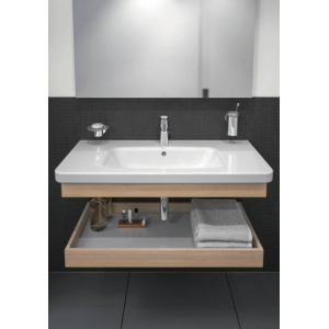 Смеситель для раковины Hansgrohe Logis Е100 71161000 со сливным гарнитуром хром