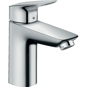 Смеситель для раковины Hansgrohe Logis CoolStart 71105000 со сливным гарнитуром хром