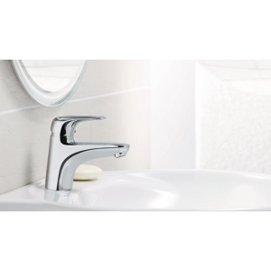 Смеситель для раковины Hansgrohe Metris E 31070000 Хром (изделие снято с производства)