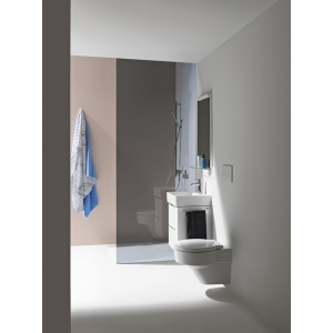 Унитаз подвесной Laufen Val 8.2028.1.400.000.1 Rimless (безободковый), с покрытием LCC