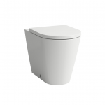 Напольный приставной унитаз Kartell by Laufen 8.2333.6.400.000.1 Rimless (безободковый) с покрытием LCC