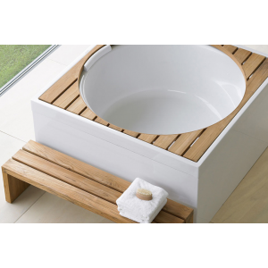 Акриловая встраиваемая ванна Duravit Blue Moon 700143000000000 1400 х 1400