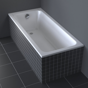 Акриловая встраиваемая ванна Duravit D-Code 700100000000000 1700 х 750