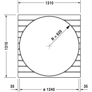 Акриловая вкладка для ванны Duravit Blue Moon 790852000000000 белый
