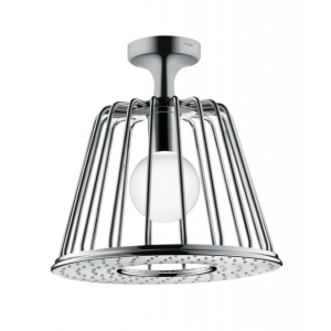 Верхний душ LampShower потолочный со встроенным освещением AXOR Nendo 26032000 Хром