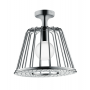Верхний душ LampShower потолочный со встроенным освещением AXOR Nendo 26032000 Хром