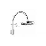 Верхний душ Bossini Oki Arc H58405 Хром с поворотным кронштейном