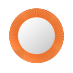 Зеркало круглое Kartell by Laufen 3.8633.1.082.000.1 780 мм, пластик оранжевый