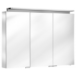 Зеркальный шкаф Keuco Royal L1 13604171302 алюминий серебристый