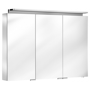 Зеркальный шкаф Keuco Royal L1 13604171302 алюминий серебристый